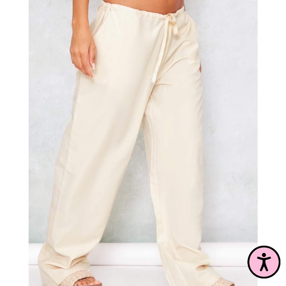 Pretty little thing wide leg pants